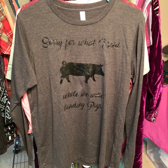 Sorry for what I said when we were loading pigs - Picture 1 of 2